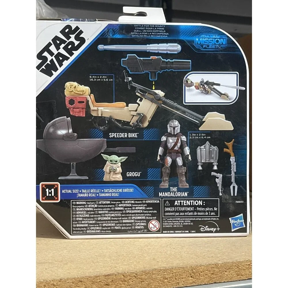 Star Wars Mission Fleet Mandalorian Baby Yoda Battle for the Bounty 2 Figure Set